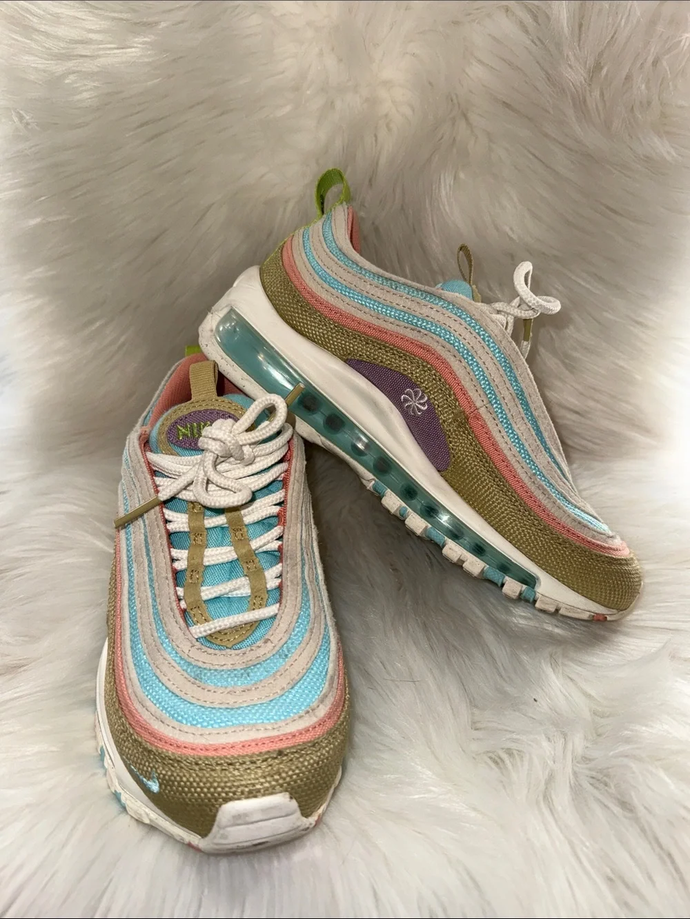 Nike Multicolor Pastel Wave Air Max Sneakers